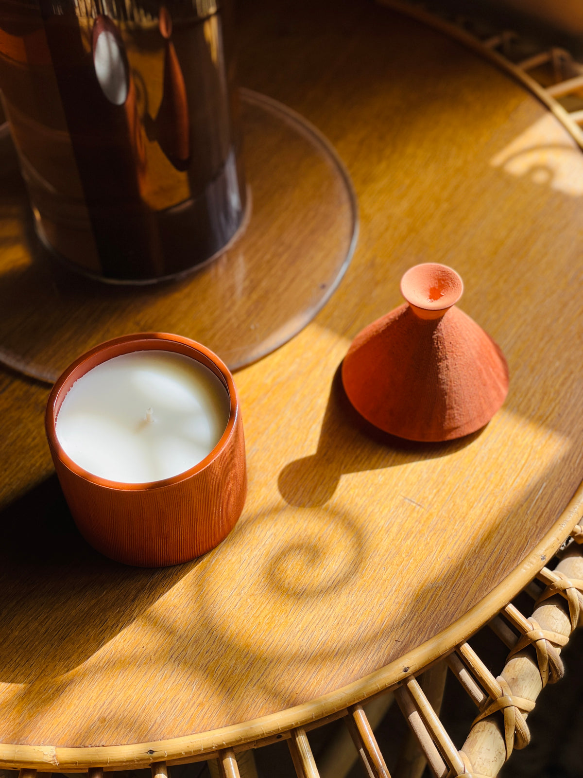 【Côté Bogie】<br>コテ ブジー タジンキャンドル <br>TERRACOTA CANDLE