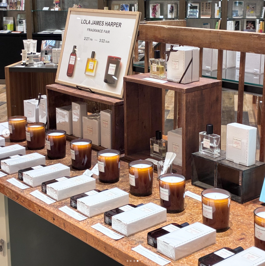 新着！LOLA JAMES HARPER【新規取り扱い店舗のご案内】Styles DAIKANYAMA、Styles Annex