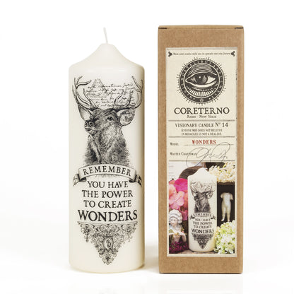 【CORETERNO】<br>ピラーキャンドル<br>WONDERS