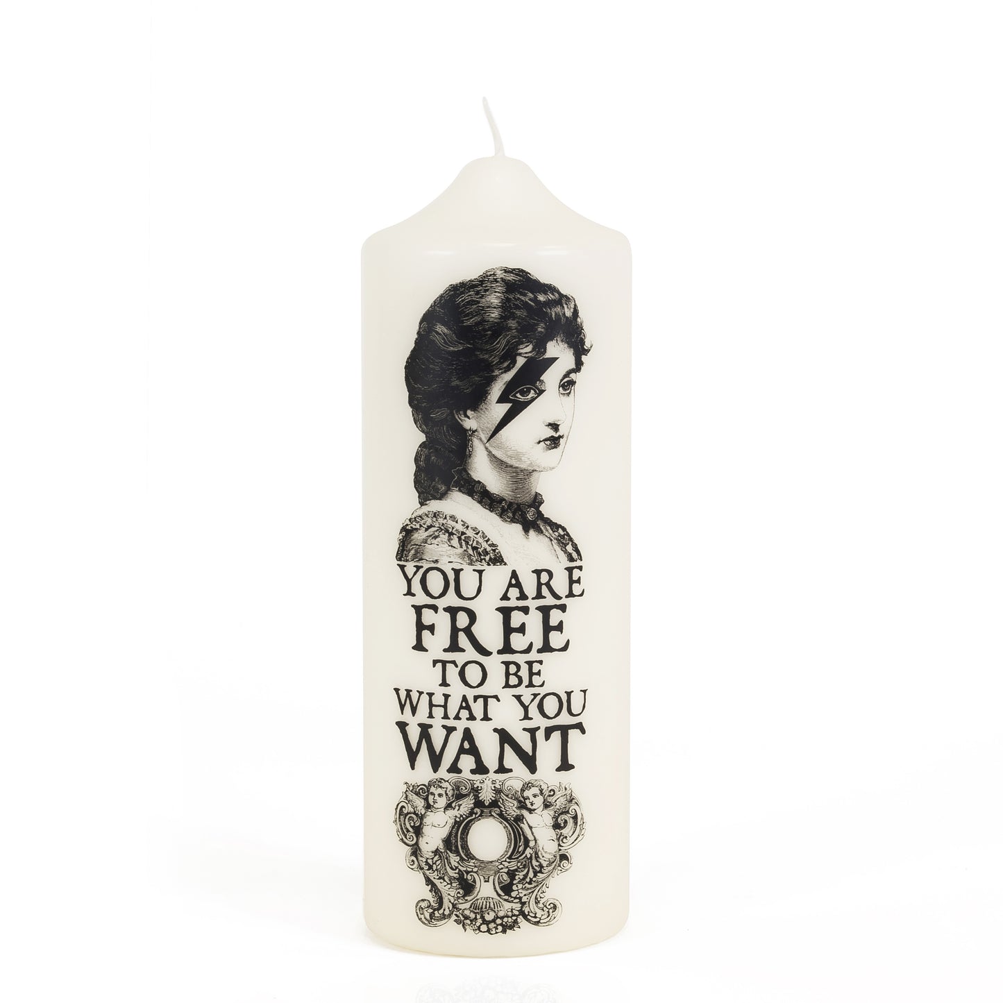 【CORETERNO】<br>ピラーキャンドル<br>YOU ARE FREE