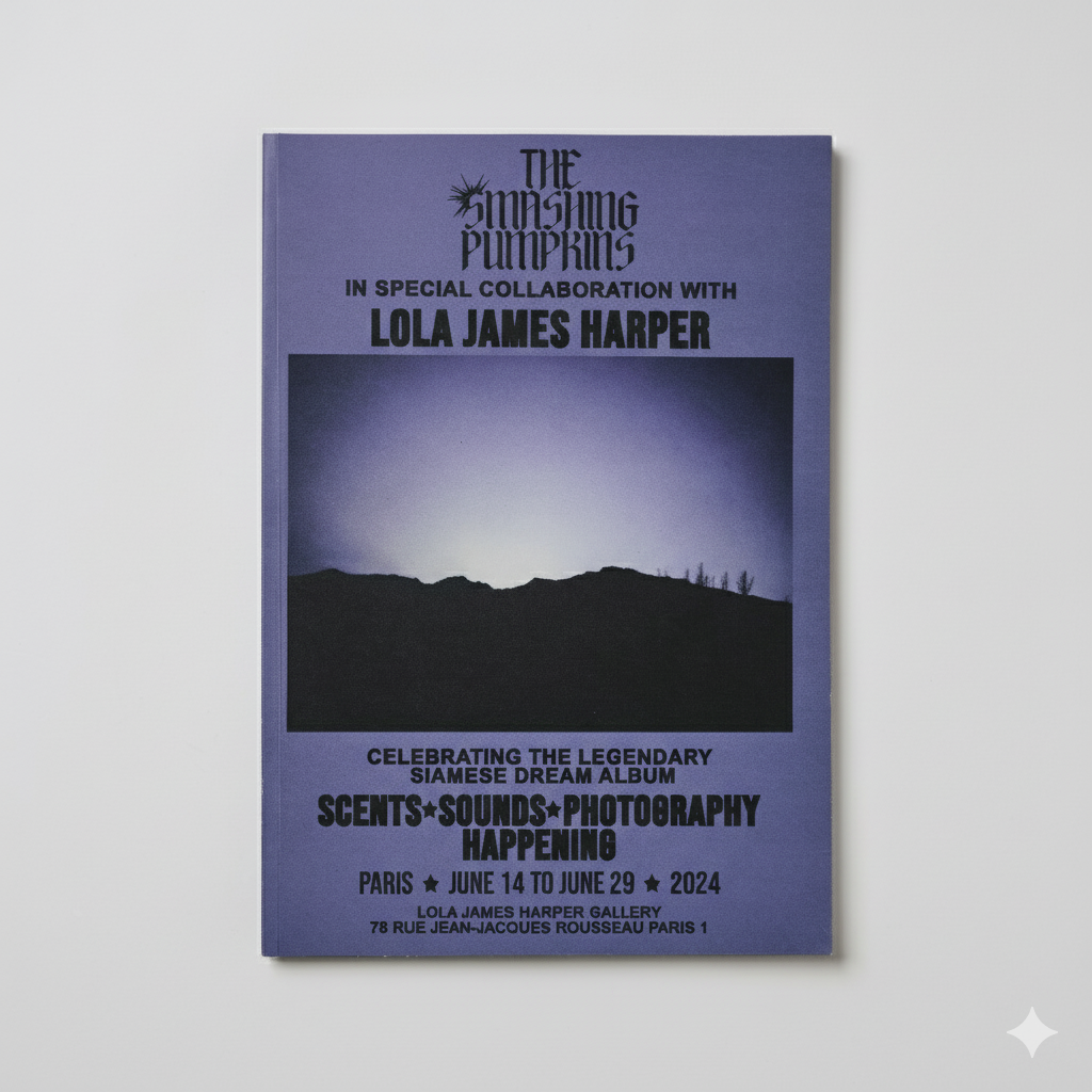 【Lola James Harper】<br>アートブック<br>THE SMASHING PUMPKINS FANZINE