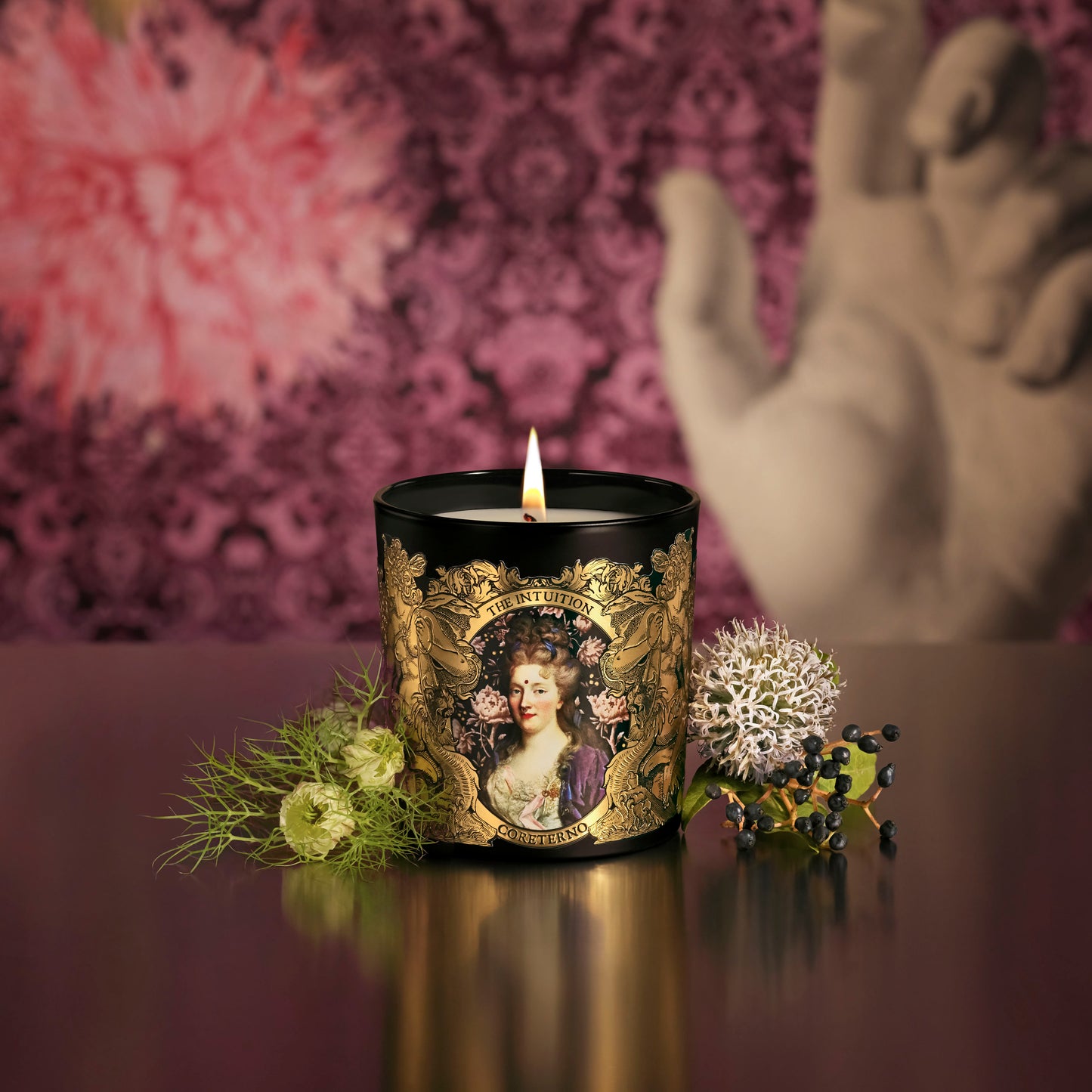 【CORETERNO】<br>センティッドキャンドル240g<br>THE INTUITION
