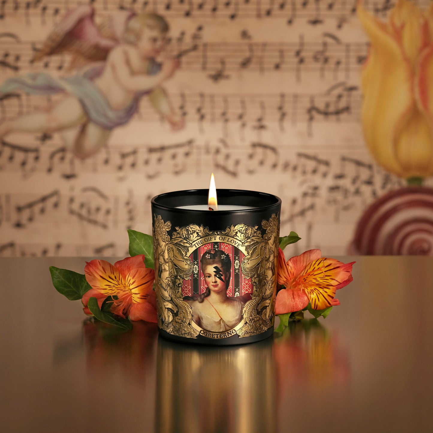 【CORETERNO】<br>センティッドキャンドル240g<br>THE GIFT OF LOVE