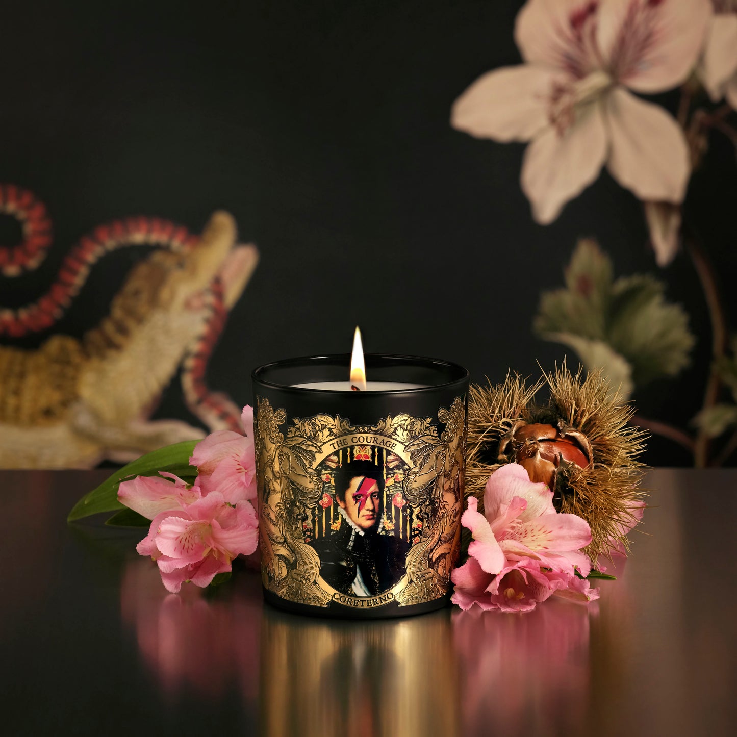 【CORETERNO】<br>センティッドキャンドル240g<br>THE COURAGE