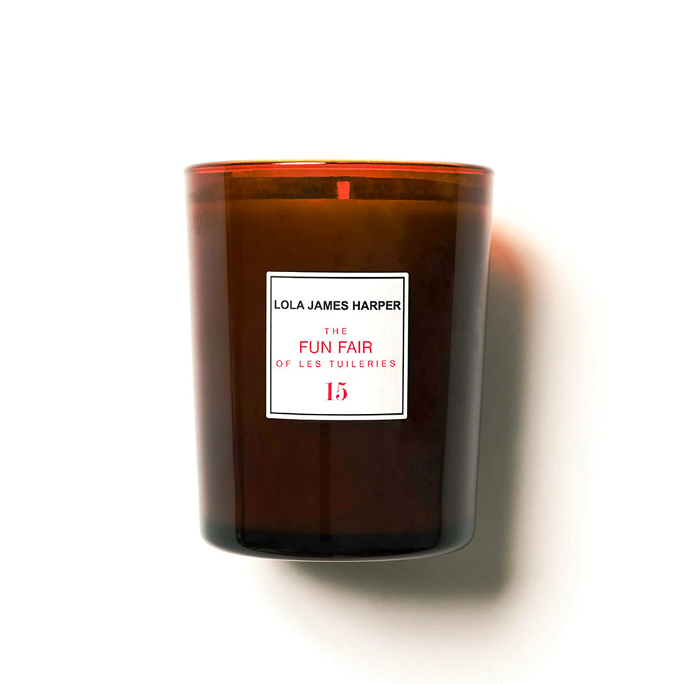 【Lola James Harper】<br>キャンドル 190g<br>#15 THE FUN FAIR OF LES TUILERIES