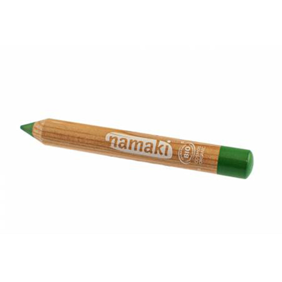 【namaki（ナマキ）】<br>フェイスペイント ペンシル（グリーン）