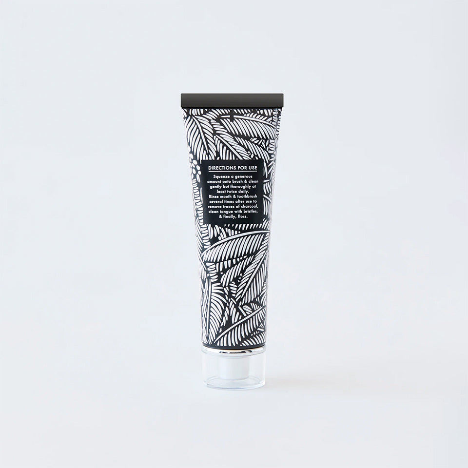 【限定PKG LOVEBYT】<br>ナチュラル 歯磨き粉 <br> チャコール&ミント