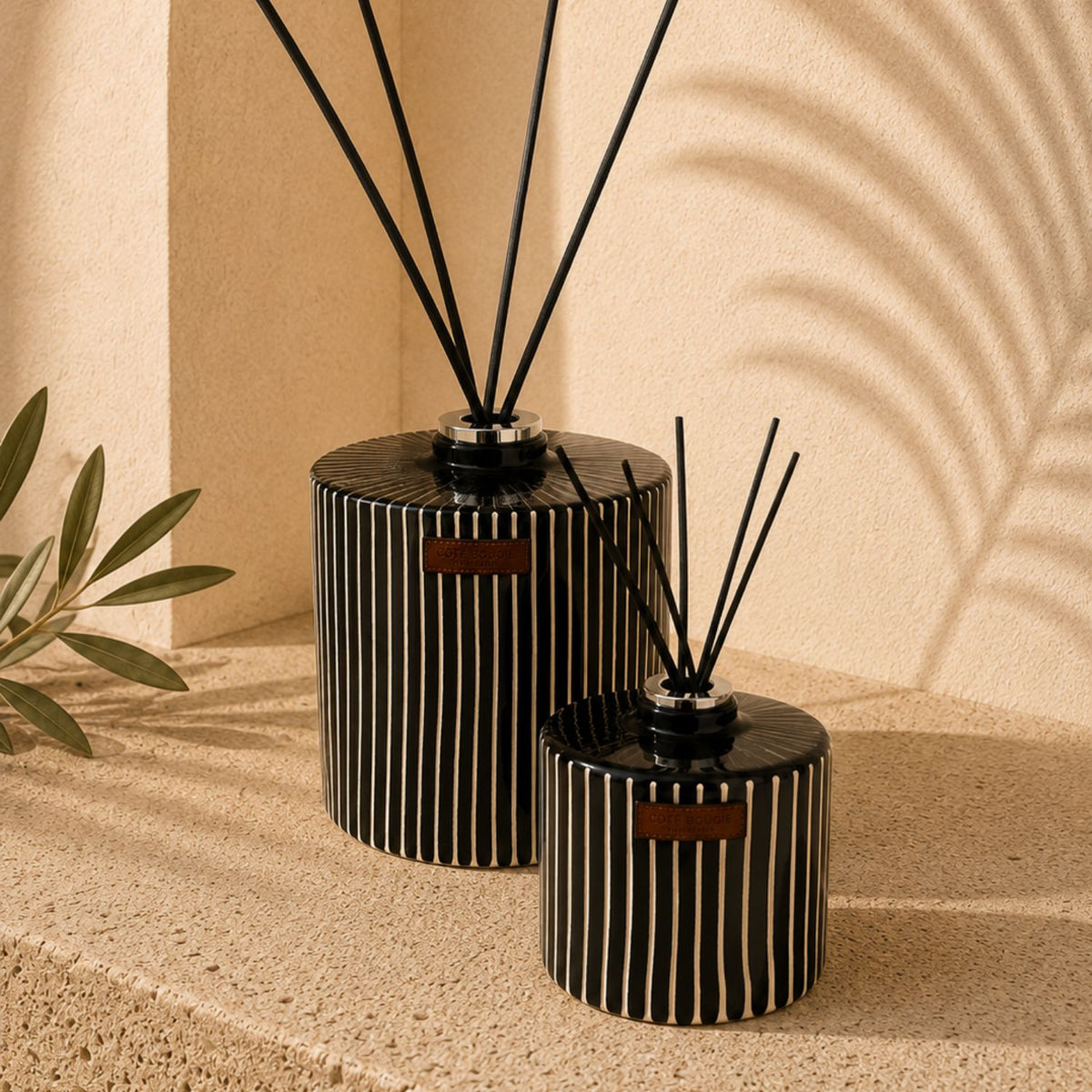 【Côté Bogie】<br> コテ ブジー セラミックディフューザー <br>ZEBRE 500ml DIFFUSEUR