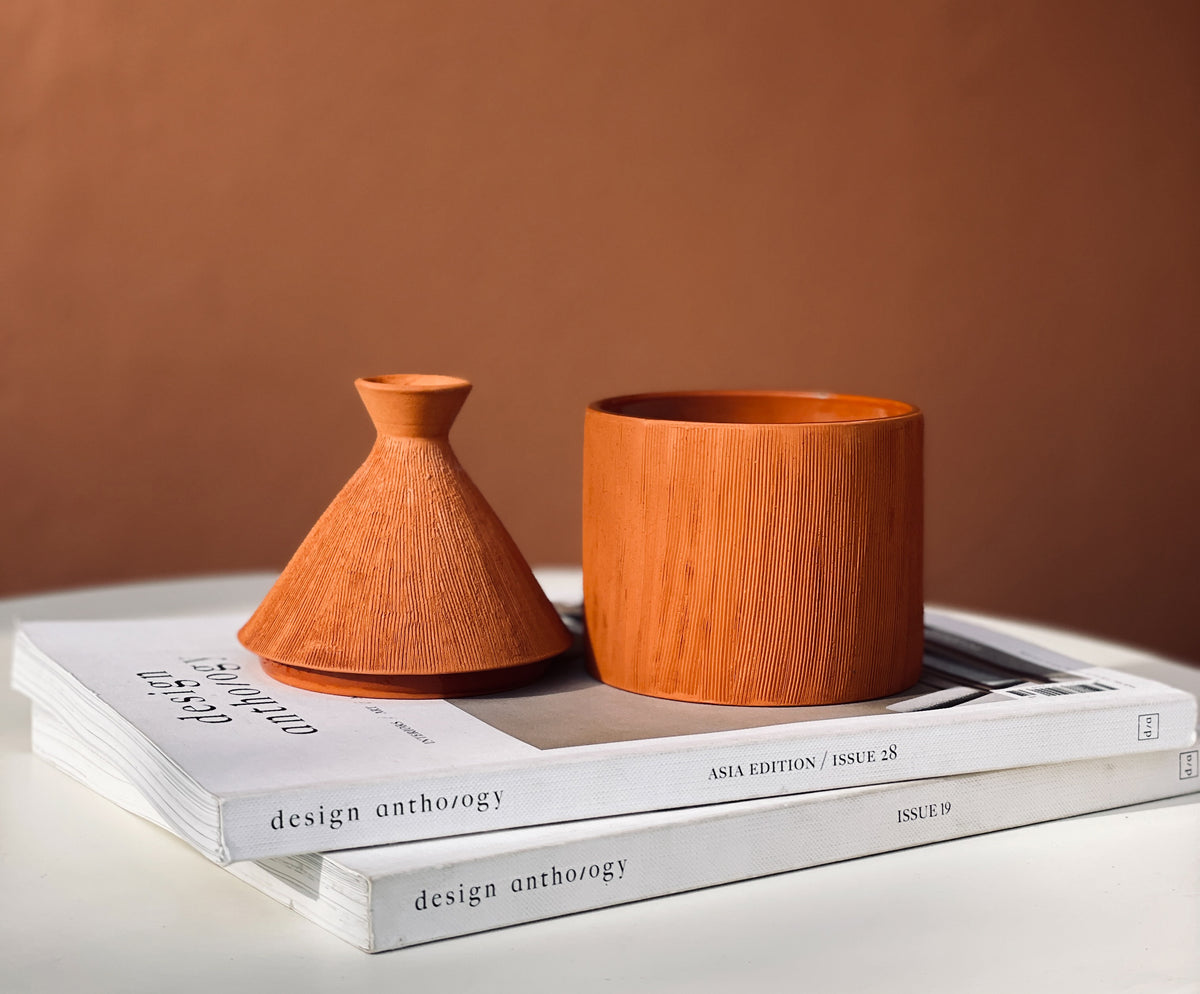 【Côté Bogie】<br>コテ ブジー タジンキャンドル <br>TERRACOTA CANDLE